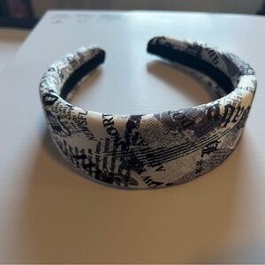 ASOS newspaper headband